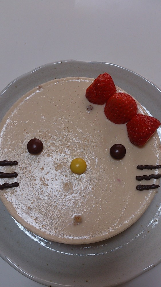 簡単♡キティレアチーズケーキ♡の画像