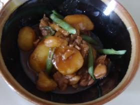 フライパンでじゃが煮