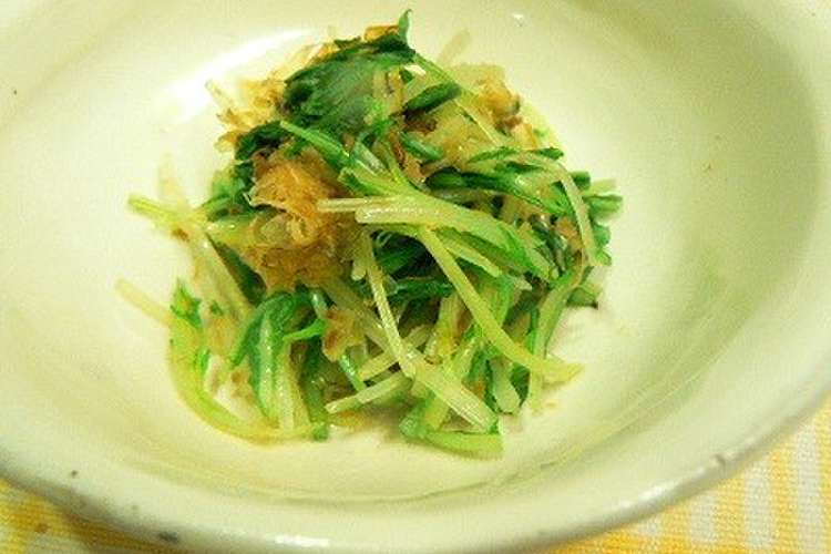 水菜のおひたし 削り節たっぷりだし濃厚 レシピ 作り方 By Yunachi30 クックパッド