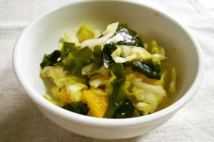 生わかめ 春キャベツ和え物 レシピ 作り方 By あいちばー クックパッド 簡単おいしいみんなのレシピが352万品