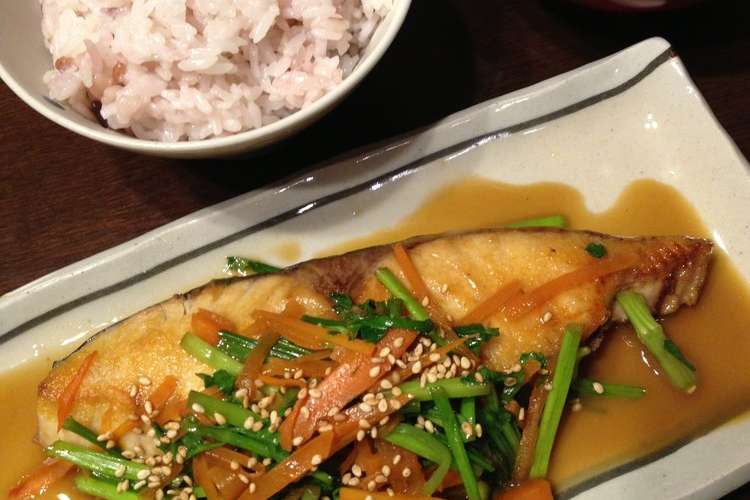 鰆とセリの中華煮 レシピ 作り方 By きっくーみん クックパッド 簡単おいしいみんなのレシピが364万品