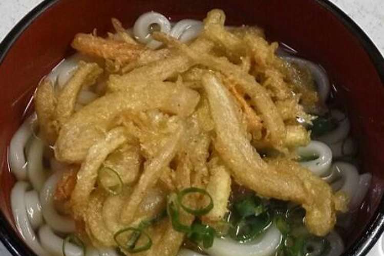 天ぷらうどん レシピ 作り方 By ゆみぞうくん クックパッド 簡単おいしいみんなのレシピが352万品