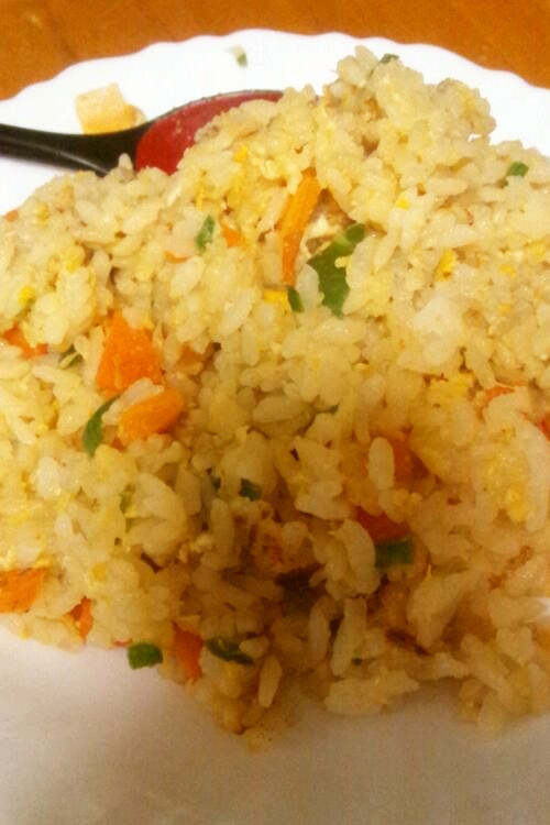 野菜チャーハンのレシピ