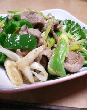 野菜たっぷり&ゴハンが進む豚肉のにんにく炒め