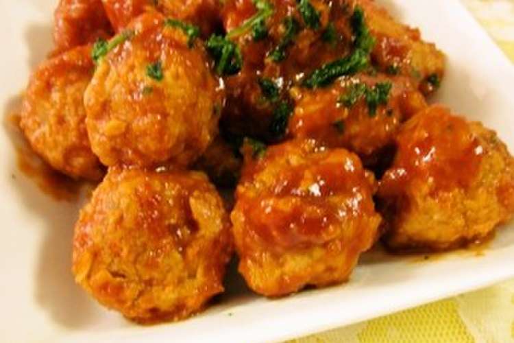 ヘルシーな お家のミートボール レシピ 作り方 By Miyuki12 クックパッド 簡単おいしいみんなのレシピが375万品