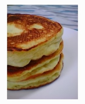 豆腐でホットケーキ☆