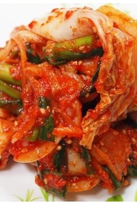 韓国家庭料理ダイエット浅漬けキムチ