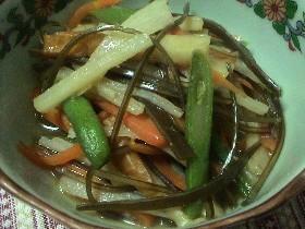 昆布と長芋のサッと煮
