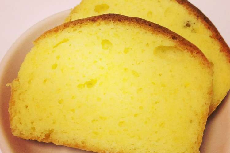 ふわふわパウンドケーキ レシピ 作り方 By Bambina777 クックパッド 簡単おいしいみんなのレシピが353万品
