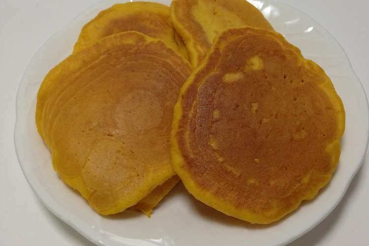 簡単 かぼちゃホットケーキ レシピ 作り方 By ゆきなぞう クックパッド