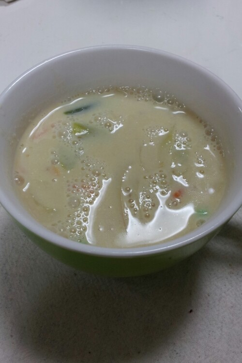 濃厚☆生姜豆乳スープの画像