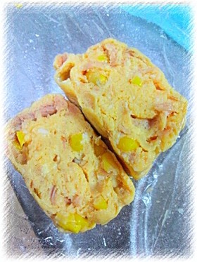 お弁当に☆ツナ&コーンたまご焼き