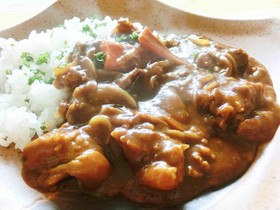 【圧力鍋】牛すじカレー