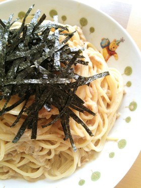癖になる☆納豆とツナのパスタ