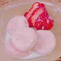 みんなの「白玉だんご ピンク」レシピが50品 - クックパッド