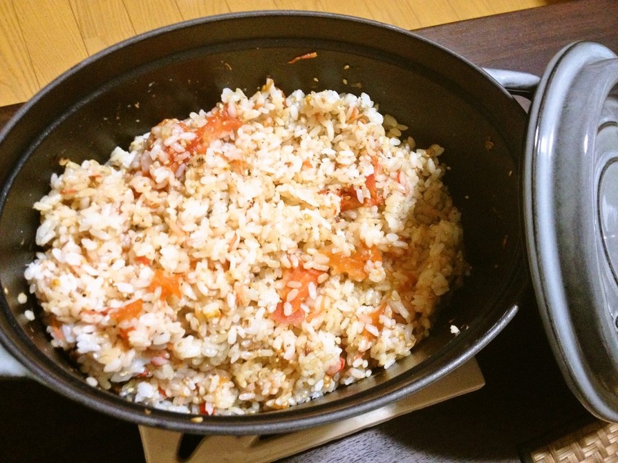 和風♡トマト丸ごとご飯の画像