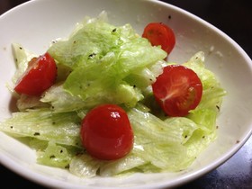 りんご酢&オリーブ油のドレッシング
