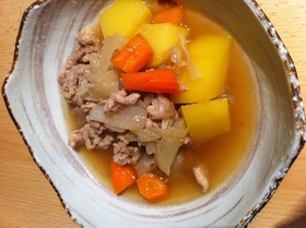 簡単でおいしい肉じゃが