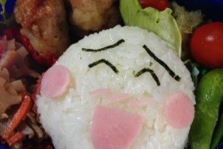 キャラ弁 花かっぱ てれてれぼうず レシピ 作り方 By ゆかっぺん クックパッド
