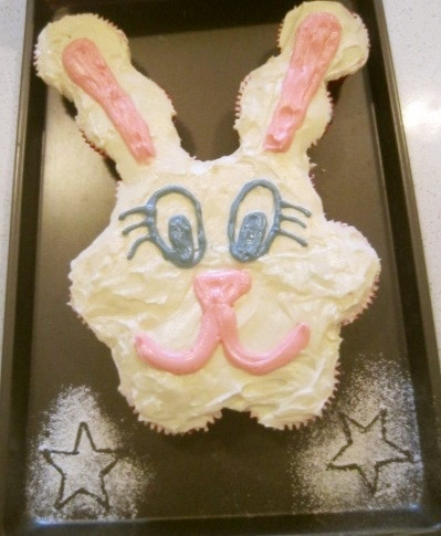 イースターバニーケーキのレシピ