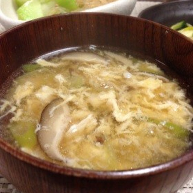 干し椎茸の中華スープ レシピ 作り方 By China11 クックパッド