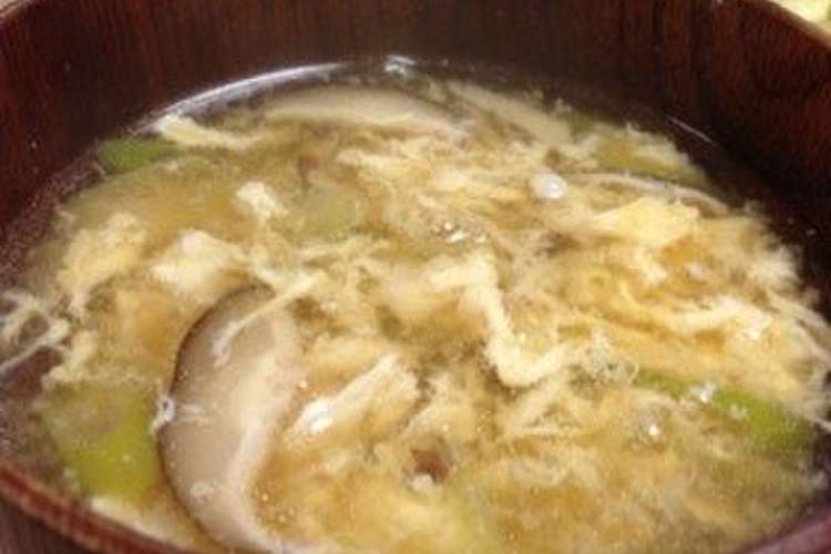干し椎茸の中華スープ レシピ 作り方 By Accco U クックパッド 簡単おいしいみんなのレシピが367万品