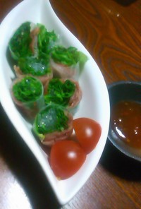 野菜たっぷりプチプチ海藻麺で生春巻