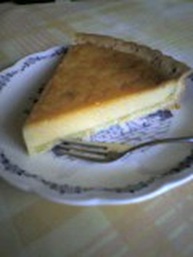 ベイクドチーズケーキの写真