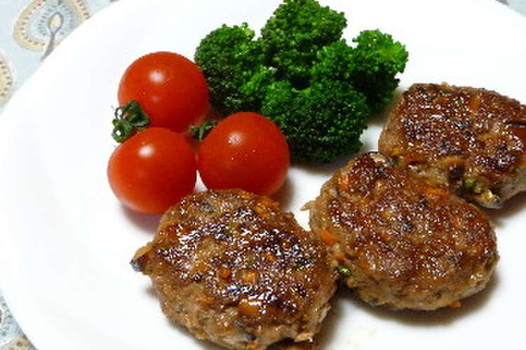 お弁当にも 合挽き肉のつくねバーグ レシピ 作り方 By ｋａｋｏ クックパッド