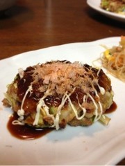 ご飯もすすむ☆お好み焼き風ハンバーグの写真