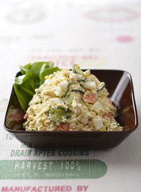 【糖質オフ】豆腐のポテトサラダ風