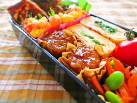 お弁当に焼売アレンジ♪照り焼きソース