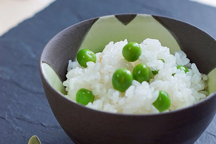 ぷっくり 豆ご飯 グリンピースご飯 レシピ 作り方 By ぷるベリー クックパッド 簡単おいしいみんなのレシピが358万品