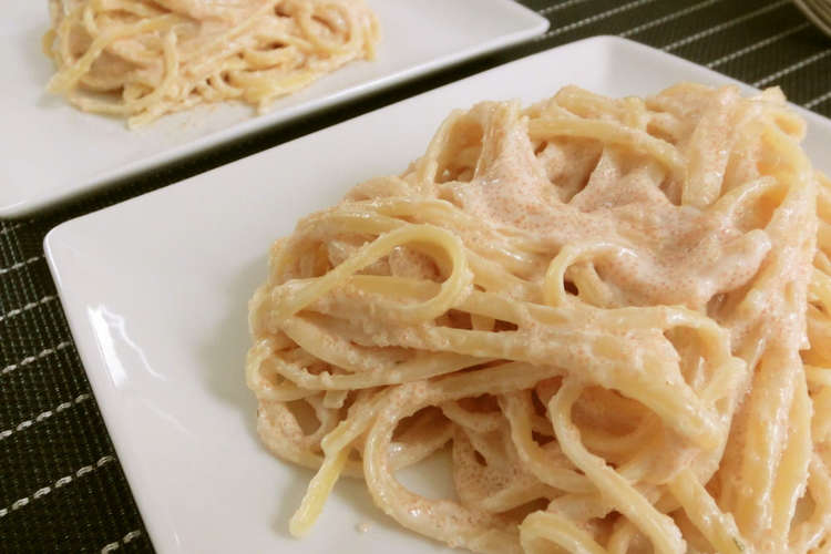超濃厚 タラコクリームチーズパスタ レシピ 作り方 By かんむぎょる クックパッド 簡単おいしいみんなのレシピが354万品