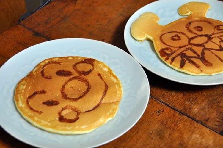 チョコペン不要のお絵かきホットケーキ レシピ 作り方 By Ume Retro クックパッド 簡単おいしいみんなのレシピが355万品