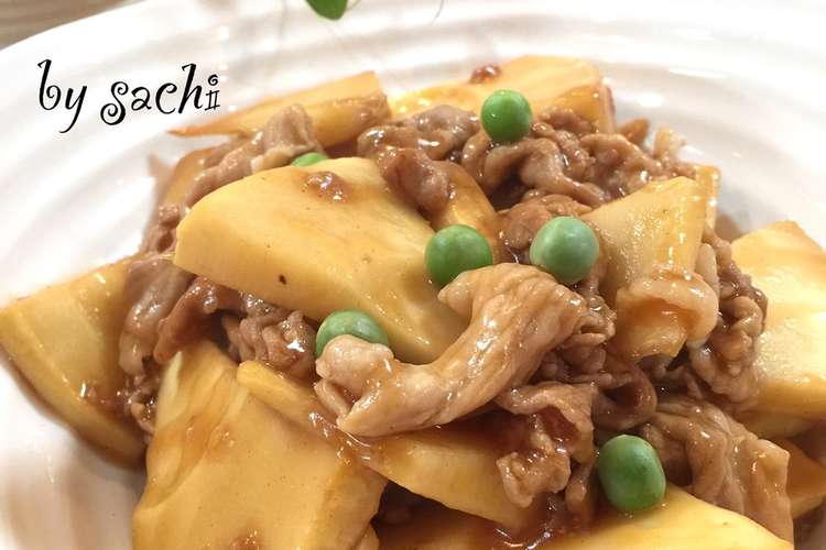 たけのこと豚肉のオイスター炒め レシピ 作り方 By Sachi5 クックパッド 簡単おいしいみんなのレシピが360万品