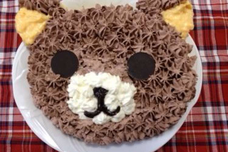 リラックマ ケーキ レシピ 作り方 By Miehiemiki クックパッド