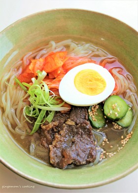 盛岡冷麺はいつもこれ~うちスタイル