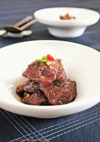 牛ほほ肉の赤ワイン煮～韓国風