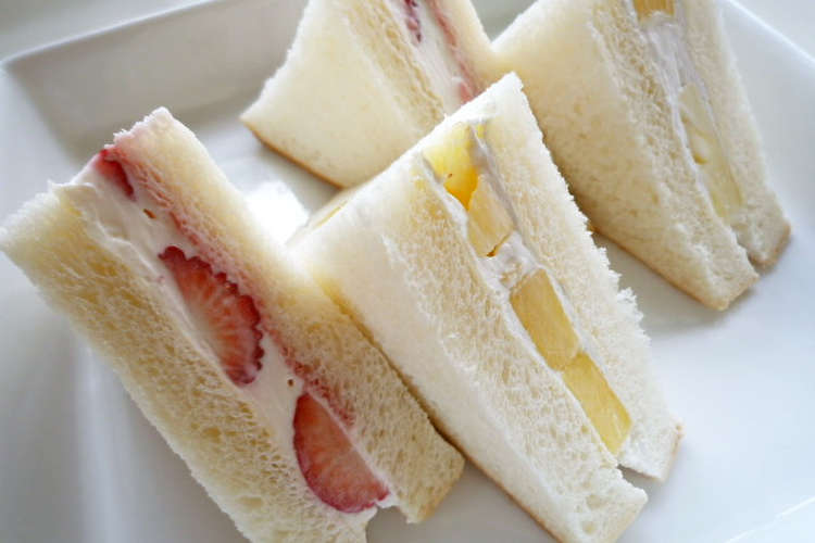 ヘルシーフルーツサンド レシピ 作り方 By のこぜっと クックパッド 簡単おいしいみんなのレシピが357万品