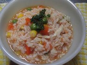 チキントマトリゾット