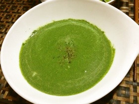ほうれん草のスープ(ポタージュ)