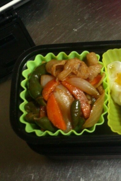 豚肉と玉葱で簡単お弁当おかず★冷凍可の写真