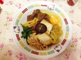 すき焼き風〜肉豆腐…(o˘◡˘o)の画像