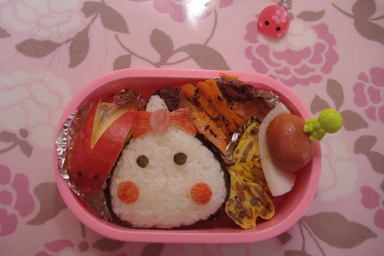 キャラ弁ほっぺちゃんのしゃけ弁 レシピ 作り方 By 気のとれーにんぐさん クックパッド 簡単おいしいみんなのレシピが375万品