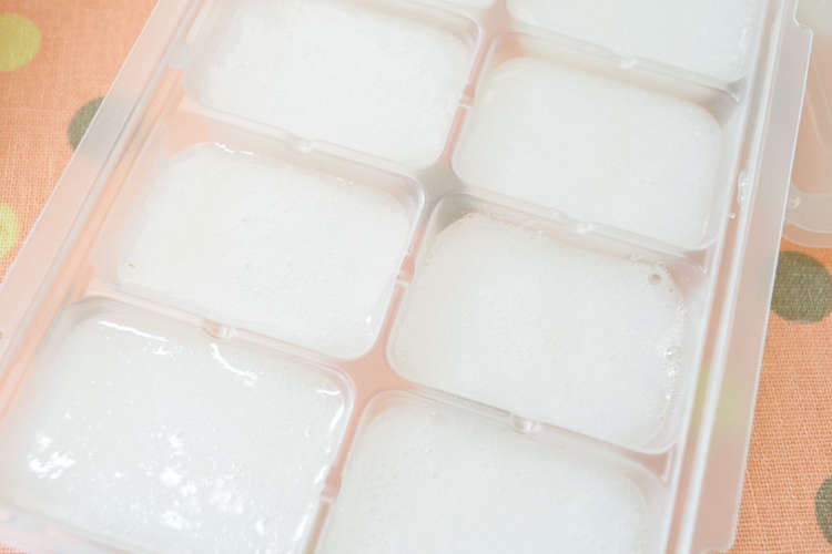 離乳食初期 10倍がゆ 冷凍 保存法 レシピ 作り方 By ユミタロウ クックパッド 簡単おいしいみんなのレシピが360万品