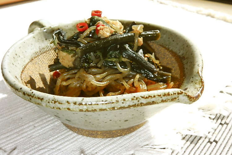 ワラビのヘルシーピリ辛炒め レシピ 作り方 By はーたんのおっかさん クックパッド 簡単おいしいみんなのレシピが353万品