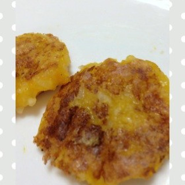 離乳食 かぼちゃとご飯のお焼き レシピ 作り方 By Tomocafe73 クックパッド