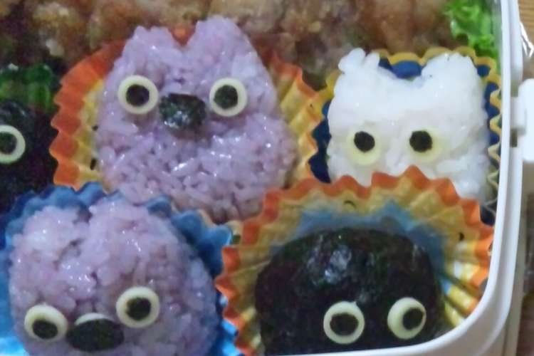 簡単 かわいい キャラ弁 トトロ弁当 レシピ 作り方 By ももかえで クックパッド 簡単おいしいみんなのレシピが374万品