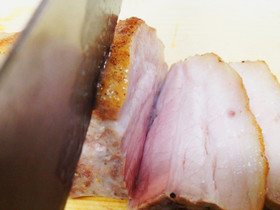 豚バラブロック肉のオーブン焼き